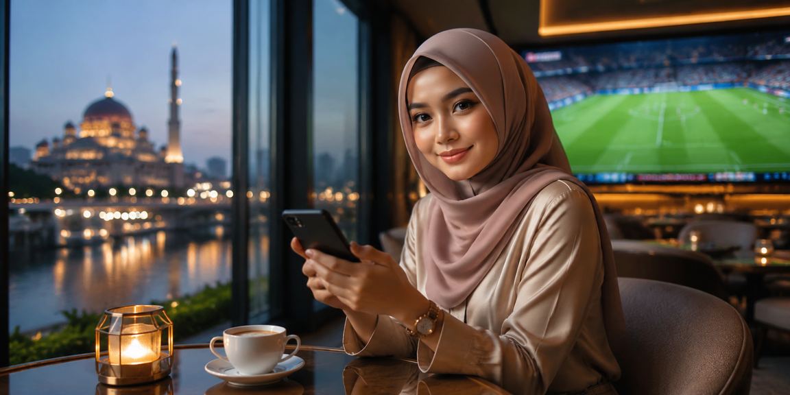 Live sports betting in Putrajaya with a modern Malay style and mobile interface