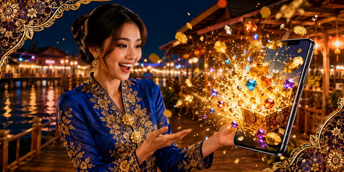 Kasino mudah alih bergaya baju kurung di Sabah dengan antara muka telefon yang bersih